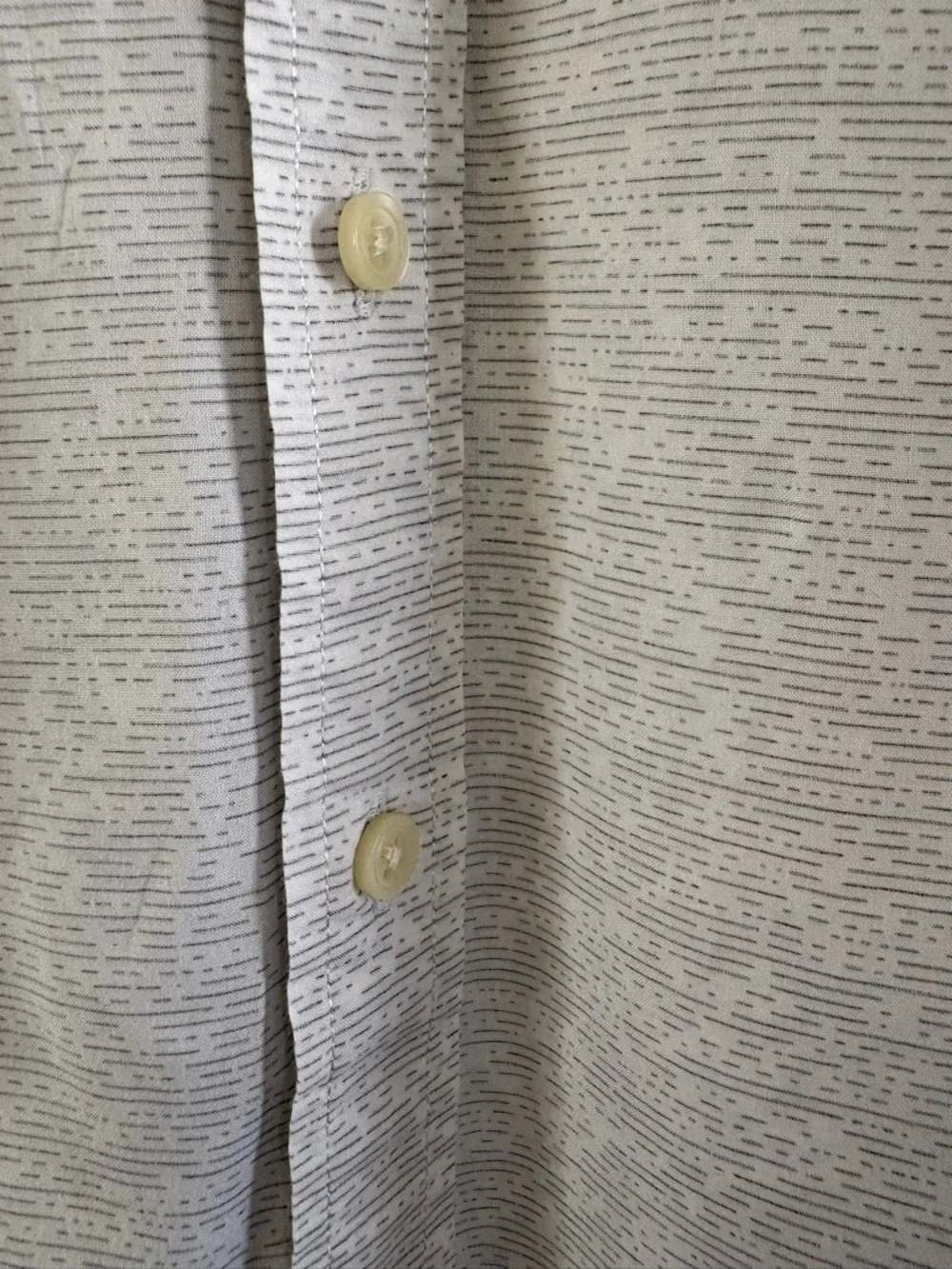 Banana Republic Light Gray Button-Down Shirt Men’s XS - Picture 5 of 6